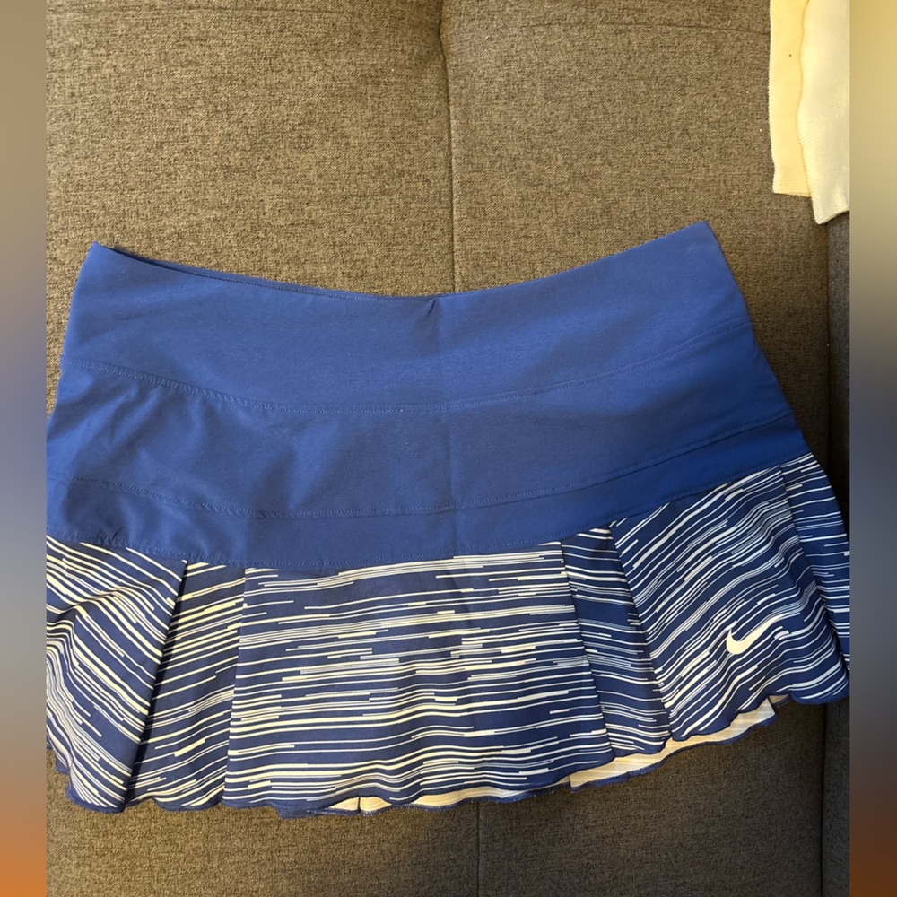 Nike Dri-FIT Blue Tennis Skirt